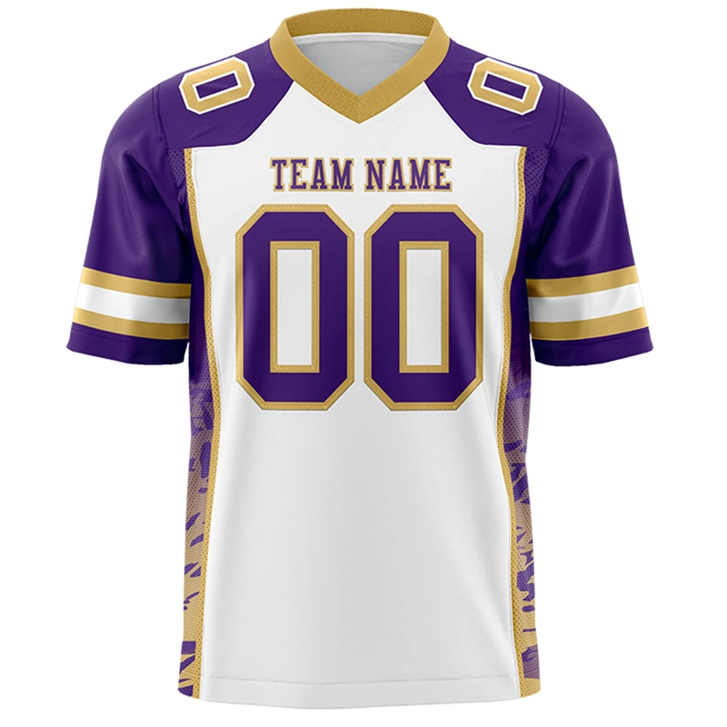 Дешевые трикотажные изделия для регби по индивидуальному заказу, одежда для американского футбола в стиле ретро, мужская и женская молодежная игровая форма 7v7