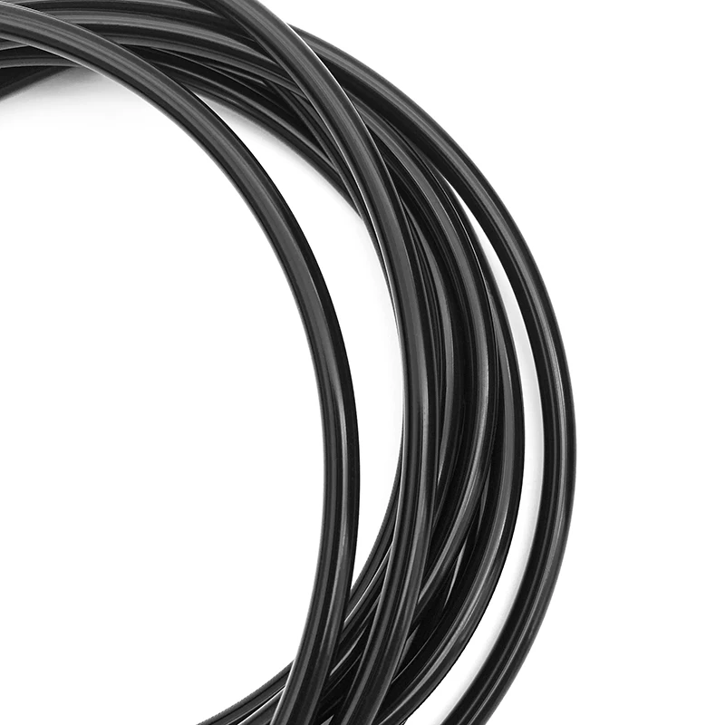 1M 29 sizes 2mm to 25mm Food Grade Black Silicone Tube Rubber Hose Water Gas Pipe