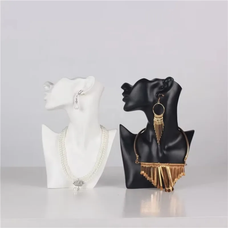 

Woman Face Black Resin Art Table Home Accessories Home Decor
