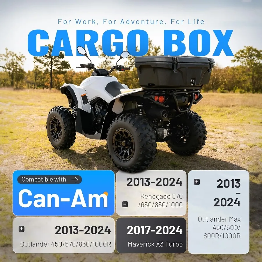 Storage Cooler Box Compatible with 13-24 Maverick X3 Outlander