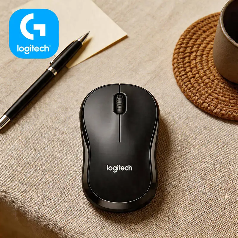 

Бесшумная мышь Logitech M220, 2,4 ГГц, USB-подключение, 18 месяцев автономной работы, компактная, легкая, для ежедневного использования, для офиса и дома, аксессуар