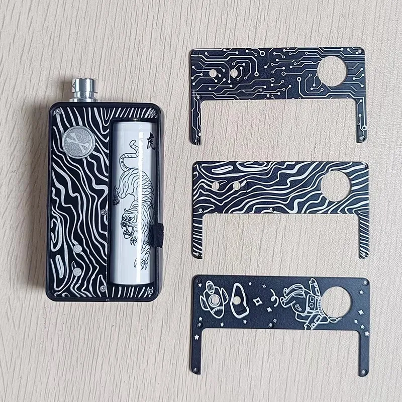 Dotaio v2 lite panneau intérieur pour espace garçon motif porte AIO Dotmod panneaux plaque Boro réservoir aluminium avec 5 pièces vis supplémentaires