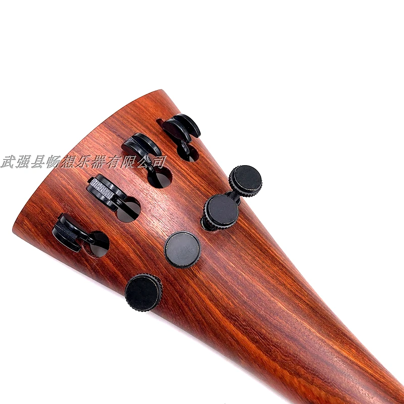 1 set Hand-made 4/4 Cello Accessories parts fittings,rosewood tailpiece&Fine tuners&tuning pegs