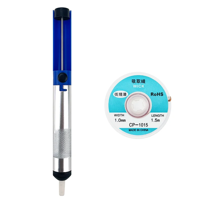 سلك شفط اللحام مع شفط قوي وقوة إرجاع قوية لإصلاح اللحام 1.0 مم عرض 1.5 متر مجموعة الطول #1