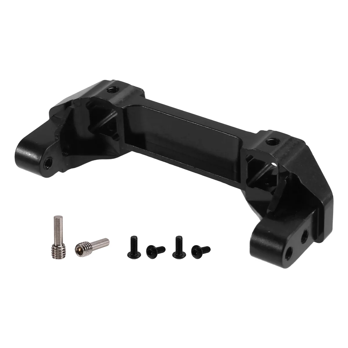 Aluminum Alloy TRX-4 Front Fender Base Bumper Beam for Traxxas TRX-4 1/10 RC Crawler TRX4 RC Car Upgrade Parts Black