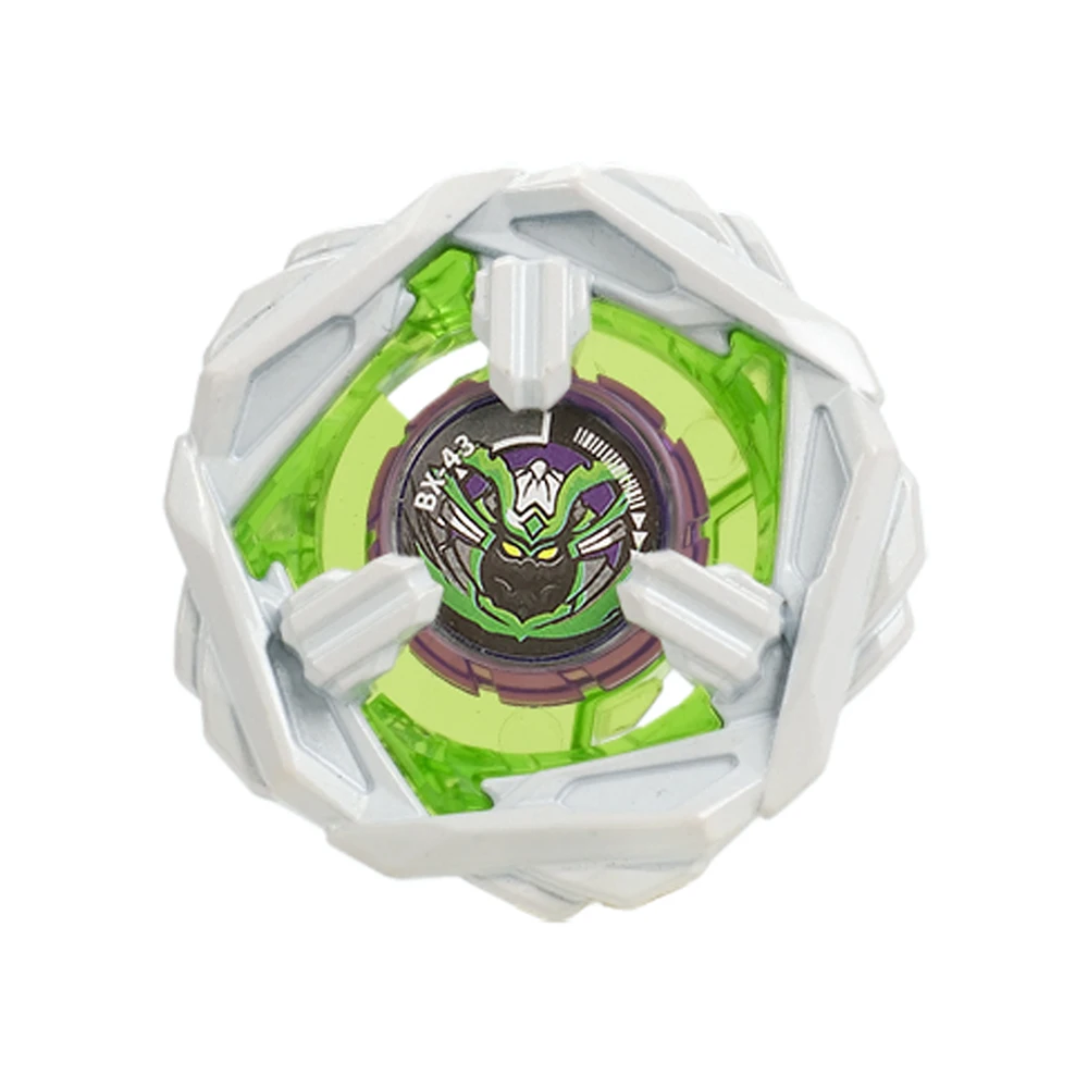 Beyx Burst Gyro X Toy BX-43 Samurai Steel 5-70Gf Metal Coat White Limited Edition