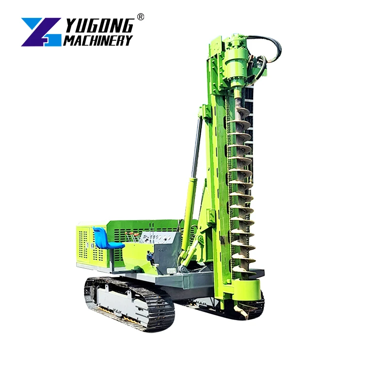 Solar Pile Driver Machine Crawler Photovoltaic Project Hydraulic Hammer Pile Driving Machine