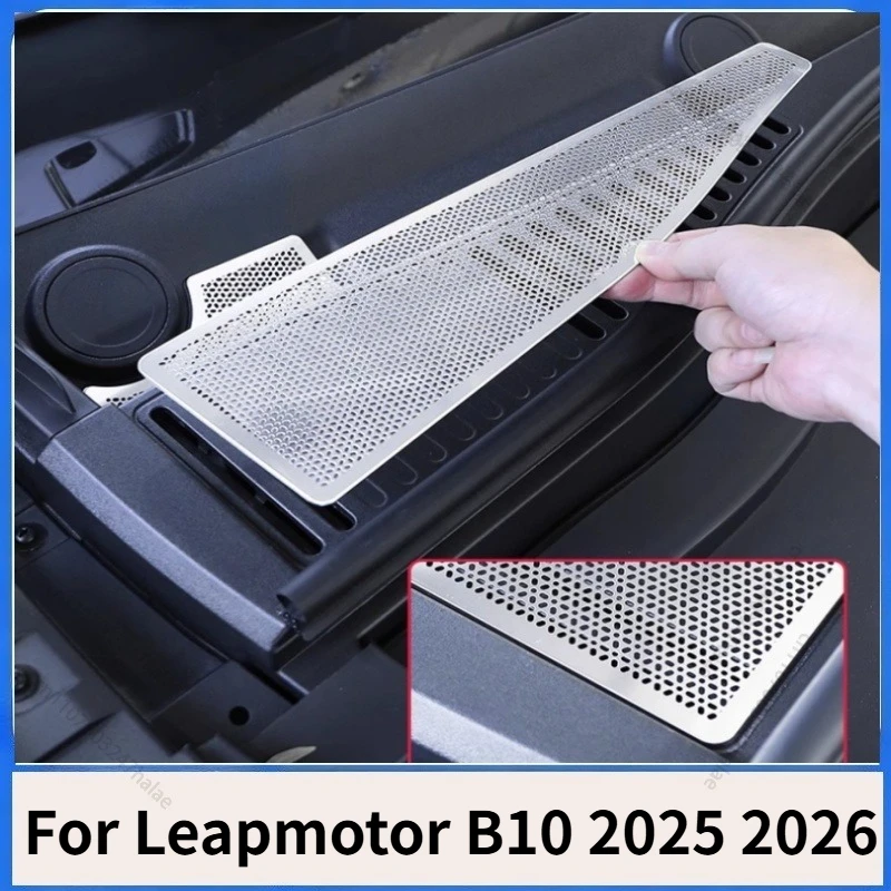 Osłona silnika, osłona wlotu i wylotu powietrza klimatyzacji, osłona ochronna, akcesoria modyfikacyjne do Leapmotor B10 EV 2025 2026