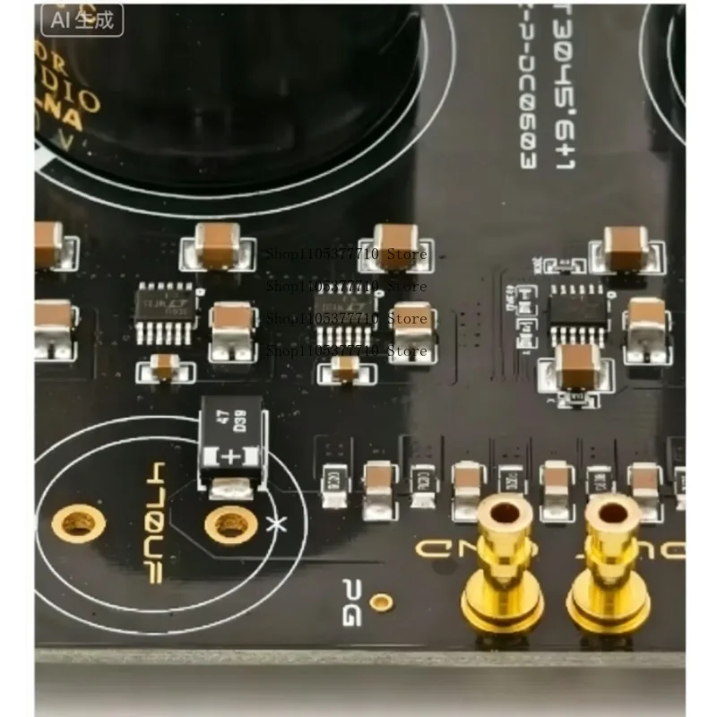 3A Linear Voltage Regulator Module - 6-Parallel LT3045 DC Power Supply Rectifier Filter Board