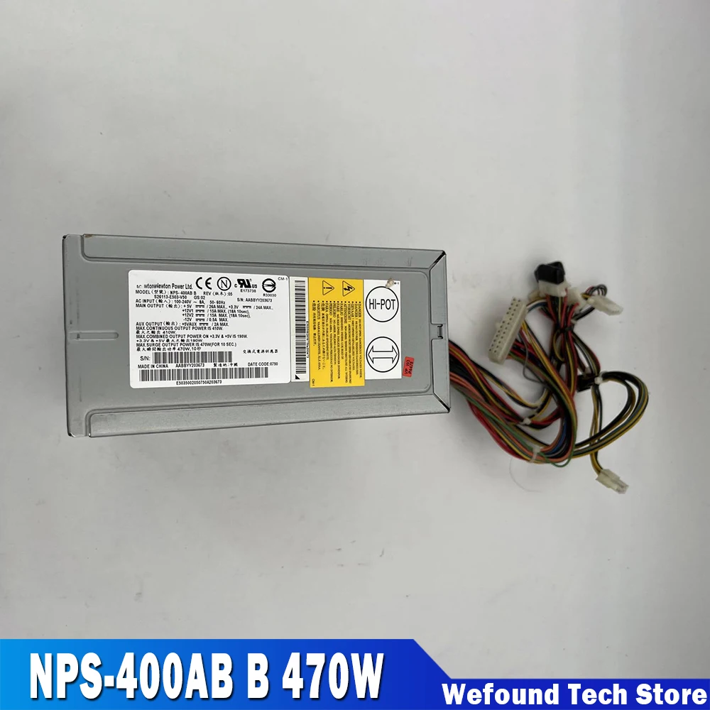 Power Supply For S26113-E503-V50 High Quality Fully Tested Fast Ship NPS-400AB B 470W