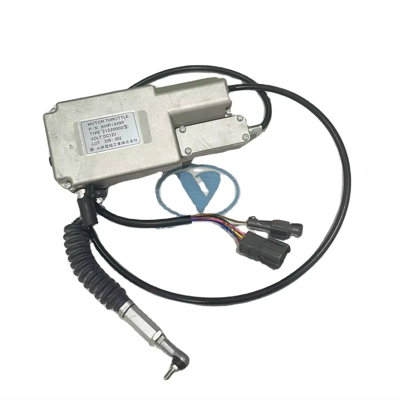 

SH75 Throttle Motor KHR13900 TYPE 21220002 DC12V Genuine SH75X-3 SH75-3 Excavator Electric Control Unit