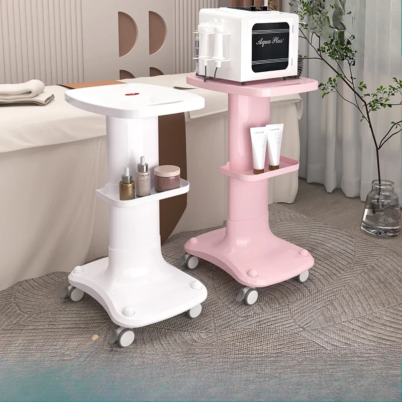 Multi-functional Beauty Equipment Storage Cart Beauty Salon Special Small Bubble Trolley Moving Storage Rack Stable Bearing