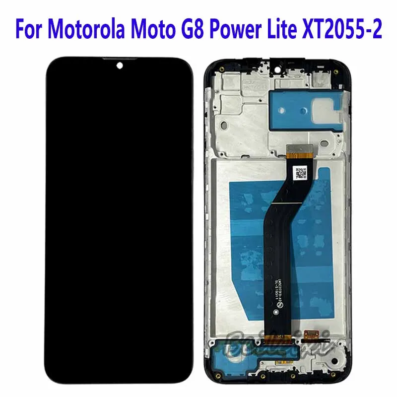 

Для Motorola Moto G8 Power Lite XT2055-1 XT2055-2 XT2055-4 LCD дисплей сенсорный экран дигитайзер в сборе