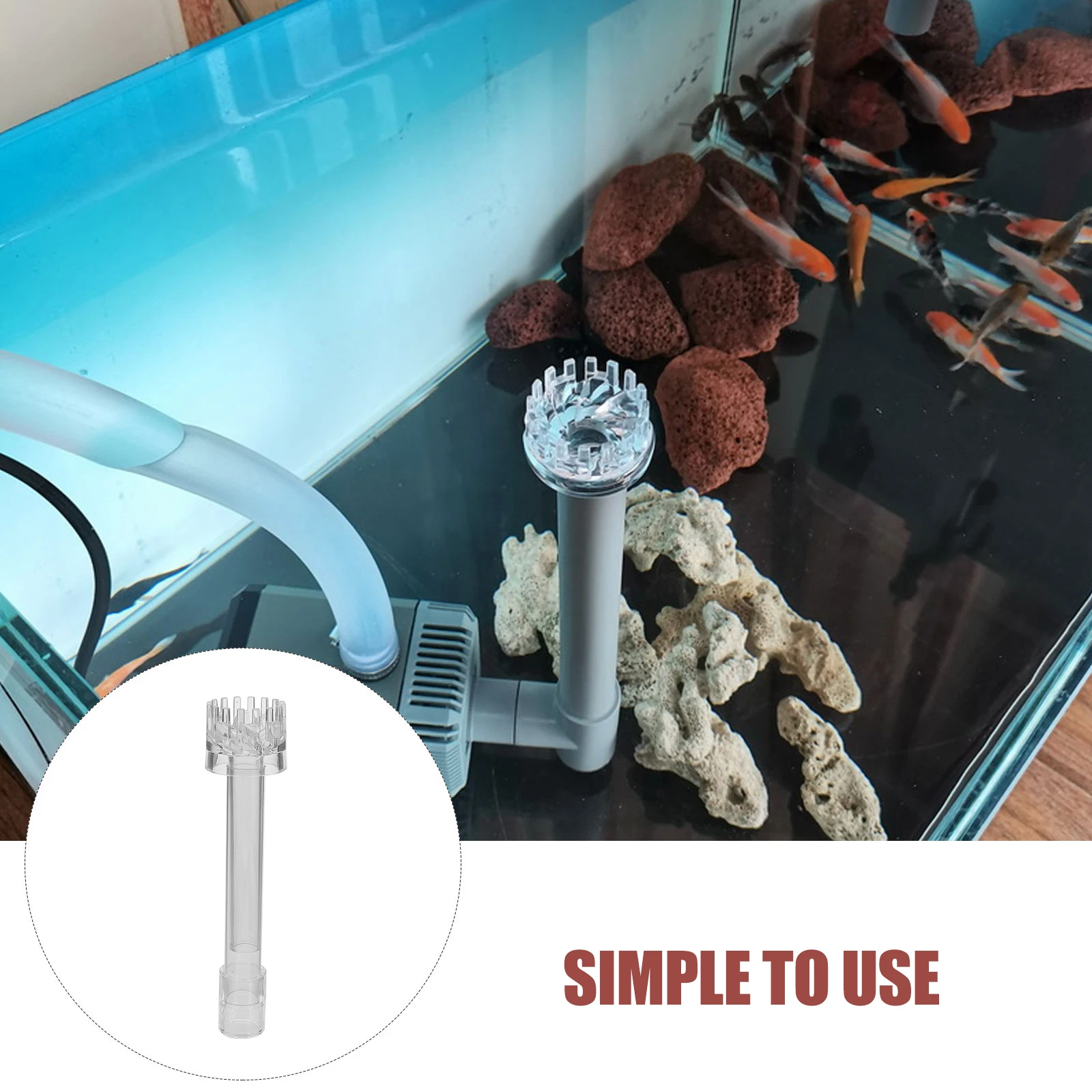 

Aquarium Oil Remover Protein Skimmer Strainer Water Filter Oil Film Removal Tool Tool for Fresh Salt Tank Degreaser Plant