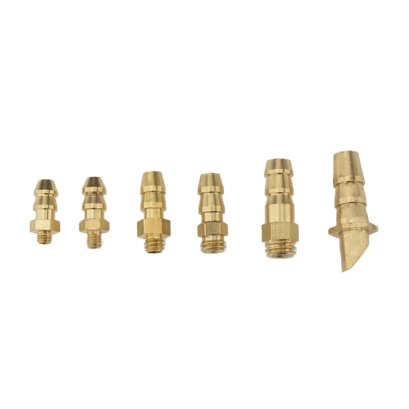 2pcs Good Quality RC Boat Brass Water Cooling Faucet Size M3/M4/M5/M6 Thread Water Nipples Fuel Nozzles for RC Gasoline Boattube