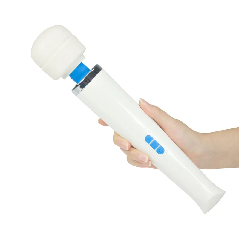 Portable Magic Wand Massager AV Vibrating massage stick USB Rechargeable Shoulder Neck And Back Massager Relieve Fatigue Tool