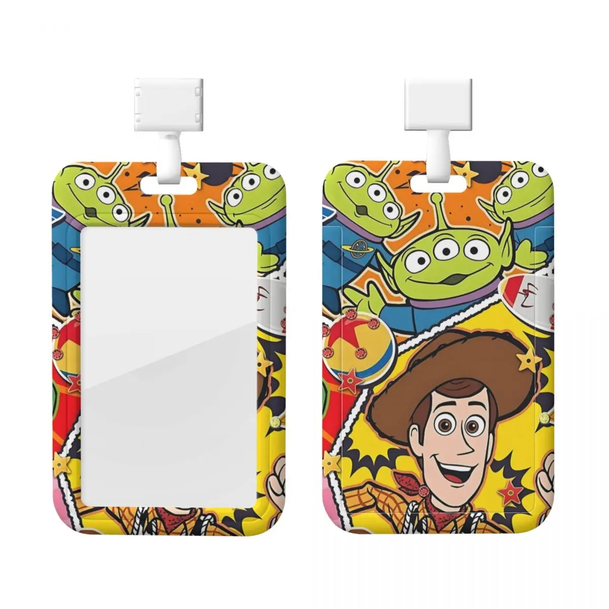 

Custom Toy Story Cartoon Card Badge Holder Card Holder Men Women Neck Strap ID Credential Holder For Nurse