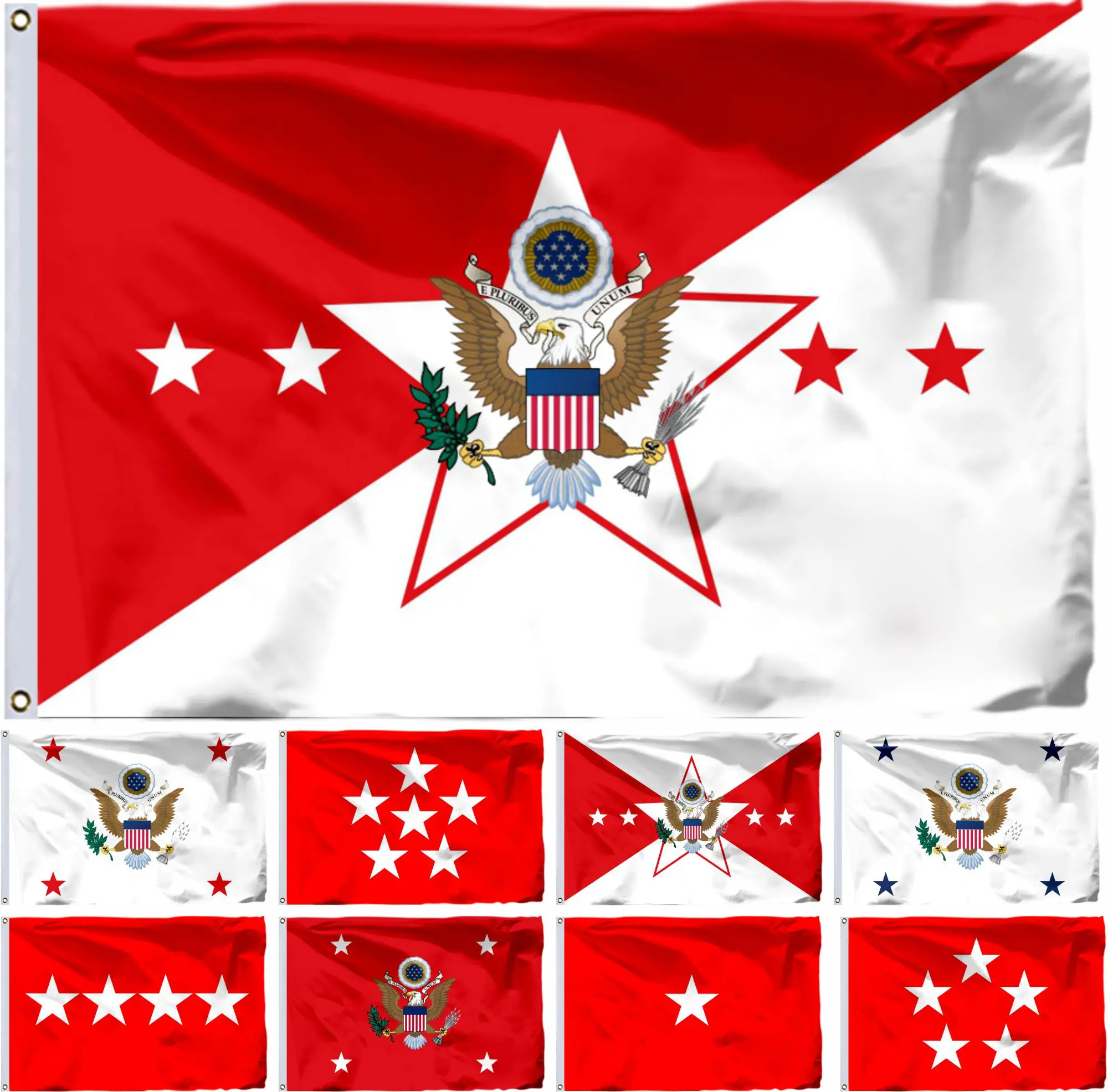 USA Chief Staff United States Army Flag 90x150cm 3x5ft 21x14cm US General Army American Flags and Banners