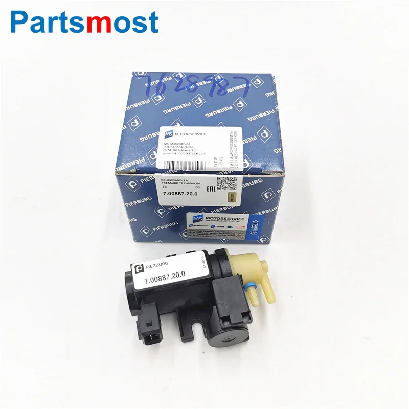 

Turbocharger Boost Solenoid Pierburg 7.00887.20.0 for BMW X6 740i 740Li F01 F02 E71 Pressure Transducer 11747595375 11747628987