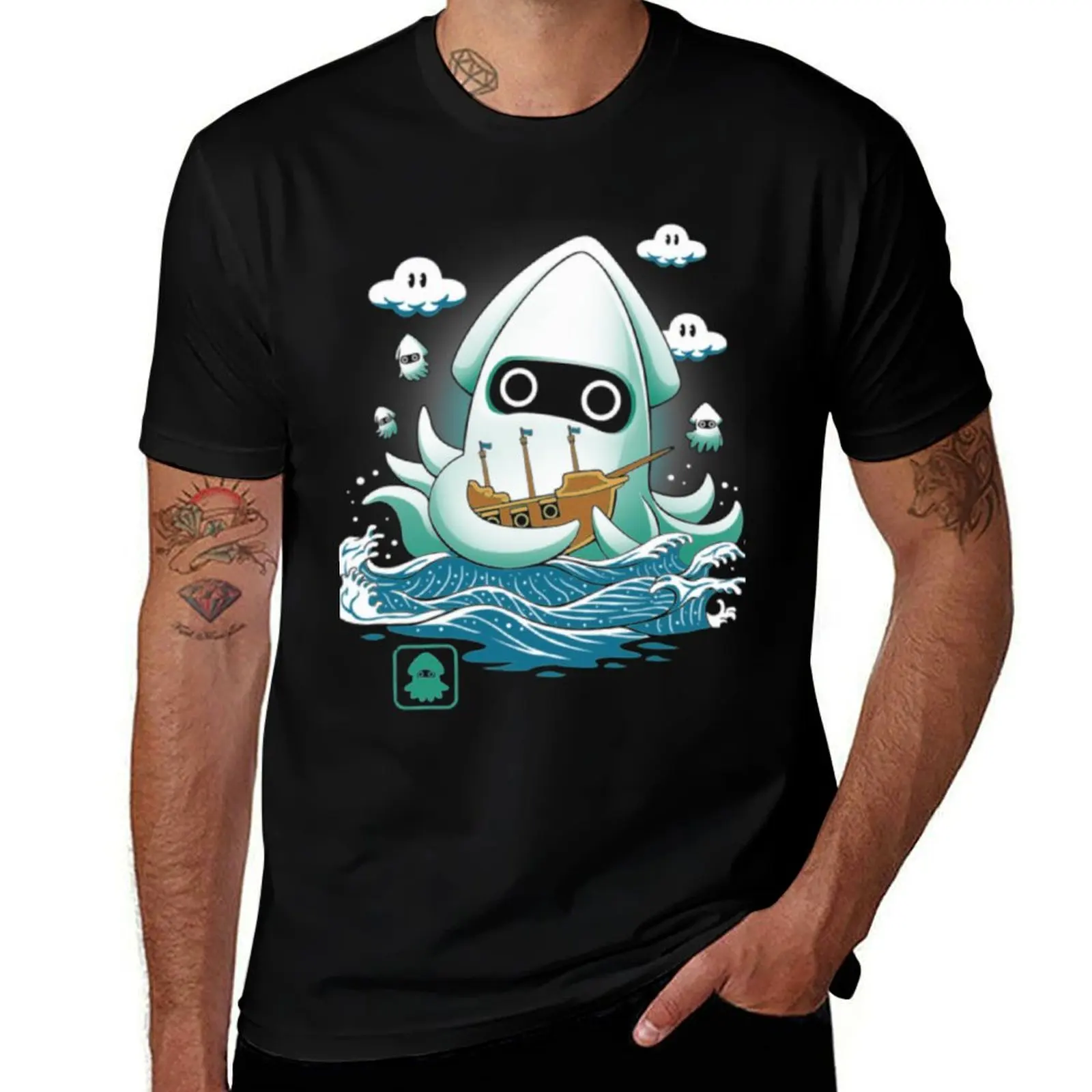 Blooper kaiju |   Regalo Perfecto |   Camiseta Bros Gift con estampado moderno y manga corta