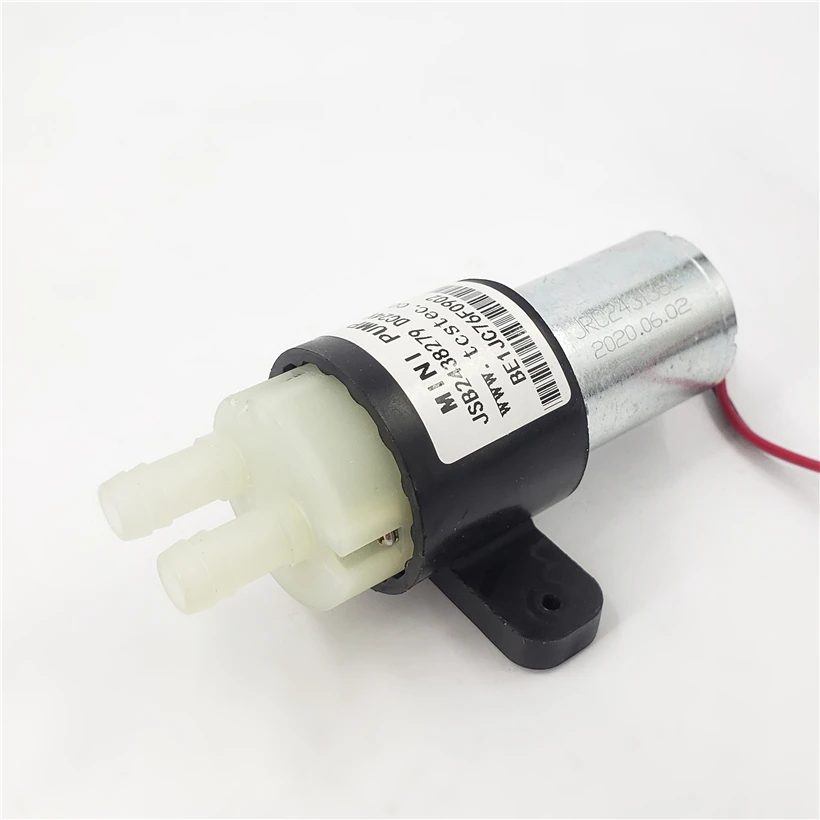 10pcs Mini Water Pump DC 12V-24V Diaphragm   Air  Nylon  Body Small  Self-priming  with Bracket