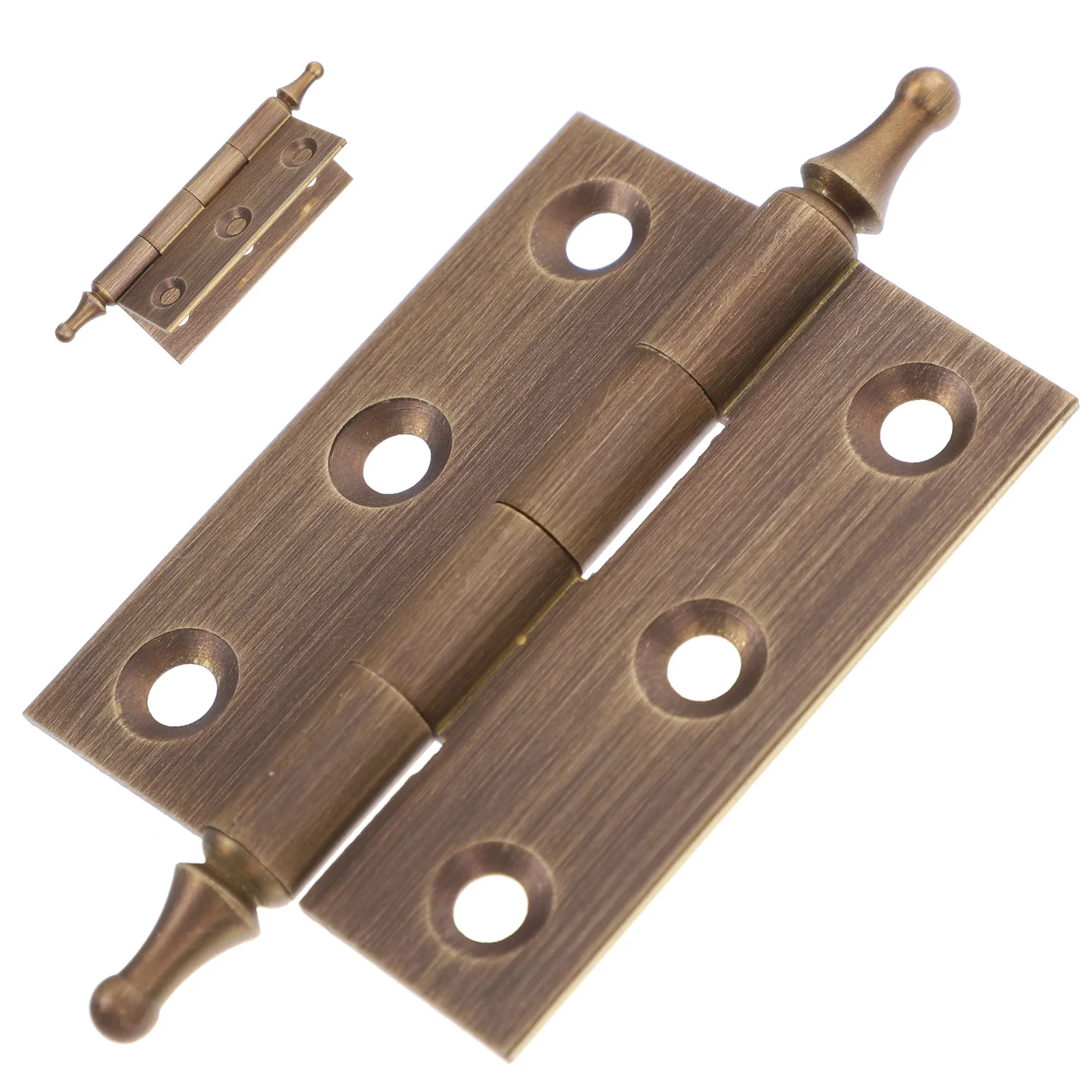 

Copper Cabinet Butt Hinges Rust Proof Durable Furniture Door Hinges Smooth Quiet for Cupboard Cabinet Replacement DIY