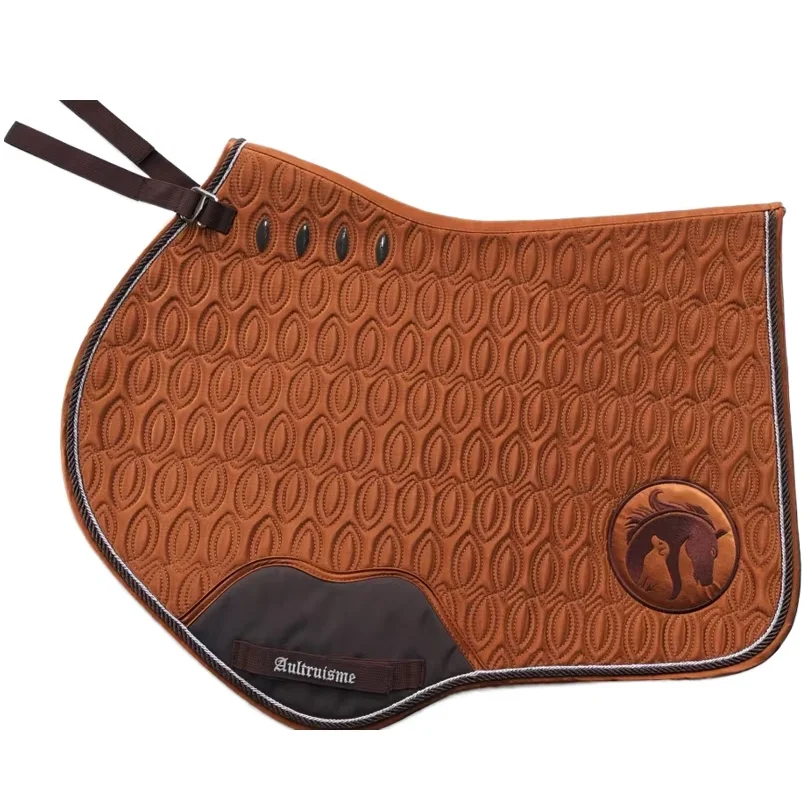 

Professional Manufacturer Horse Equipment Horse Riding Pad Customized Logo Equestrian Horse Saddle Pads