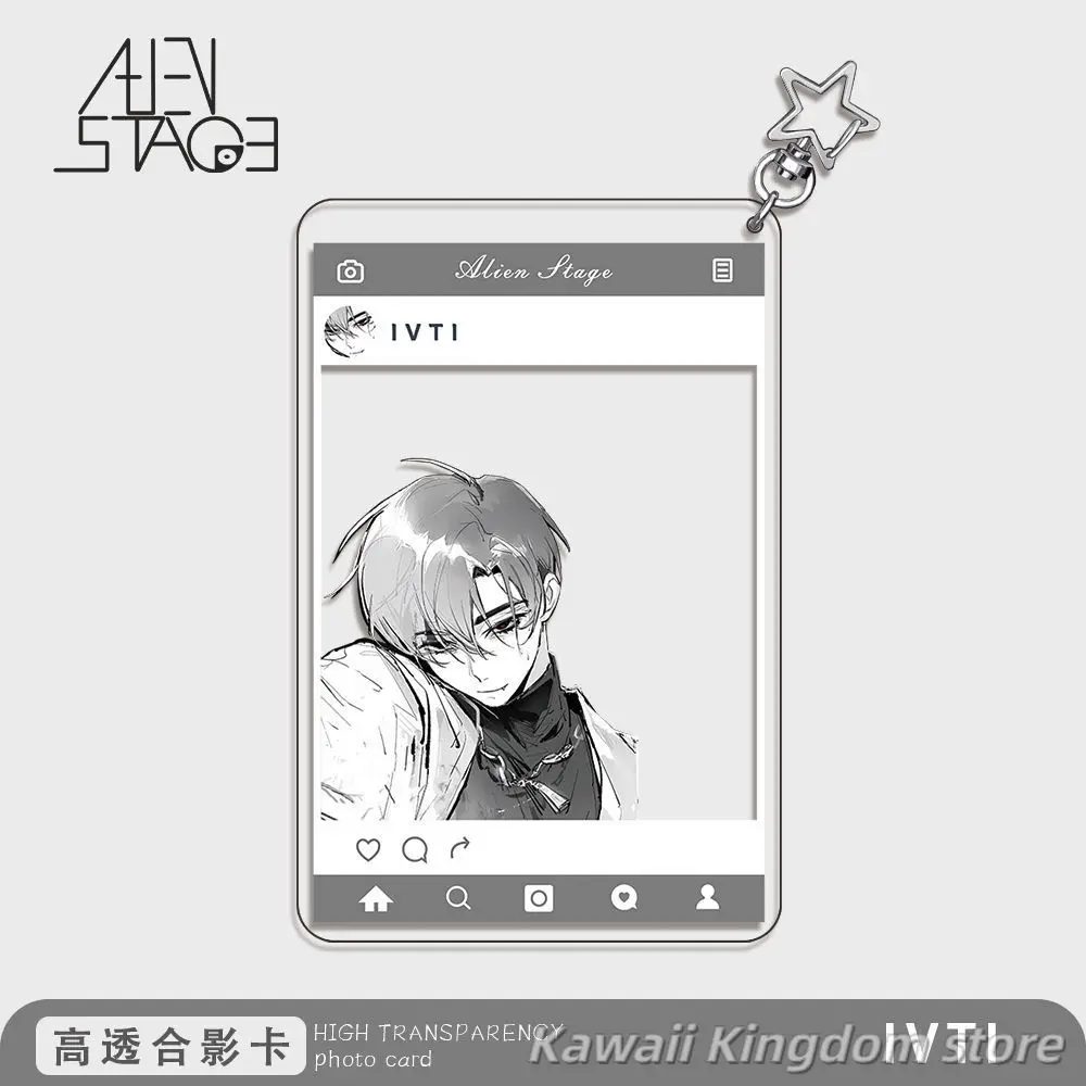 Инопланетянин Мизи Sua Till Ivan Hyuna Luka Косплей Аниме Фотокарта Прозрачная карта Акриловый кулон Коллекционный орнаментИгрушка в подарок