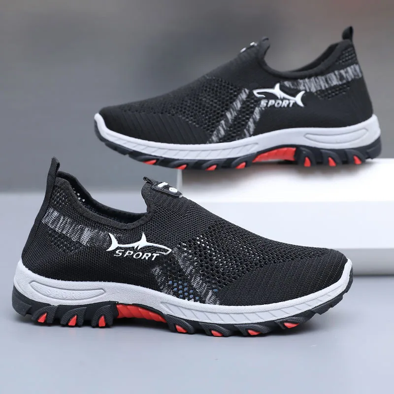 

2026 Men's Summer Sneakers Sporty Men's Mesh Shoes Breathable Sports Shoes Canvas Lightweight Sneakers Cheap Shoes Clearance