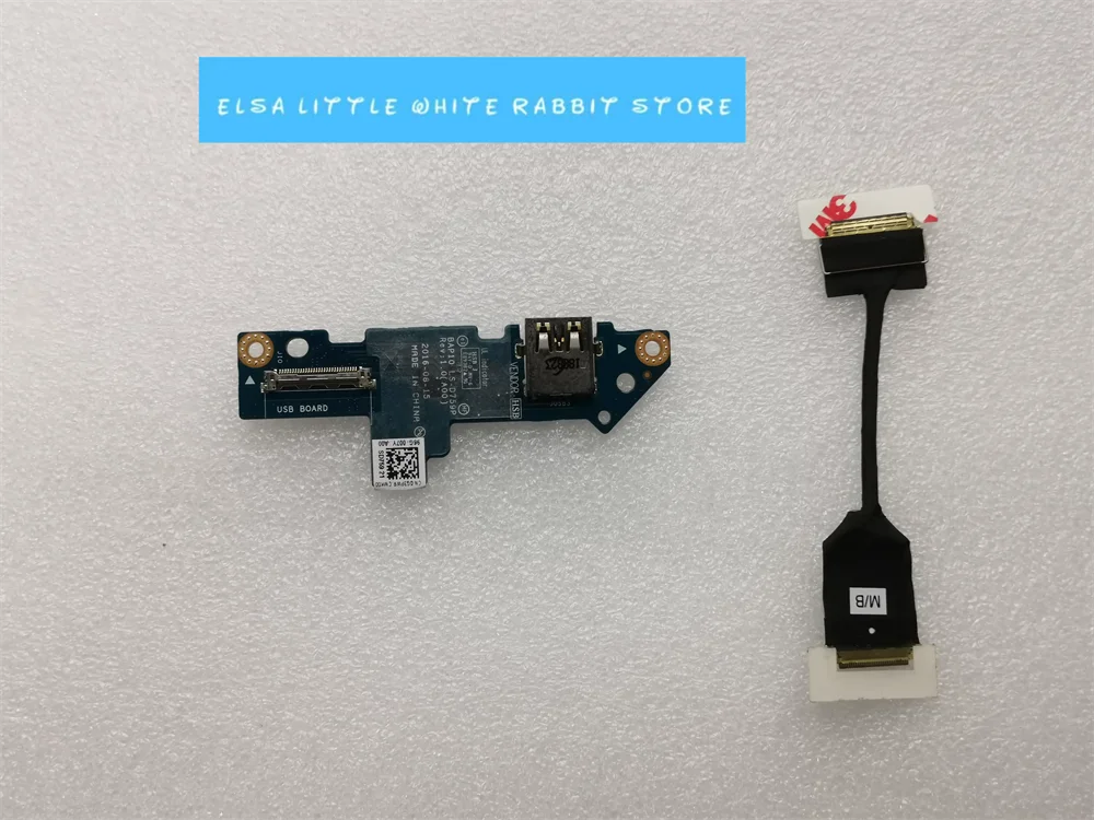 FOR DELL Alienware 17 R4 R5 USB BOARD W CABLE LS-D759P 0G3PWR 00N2MV