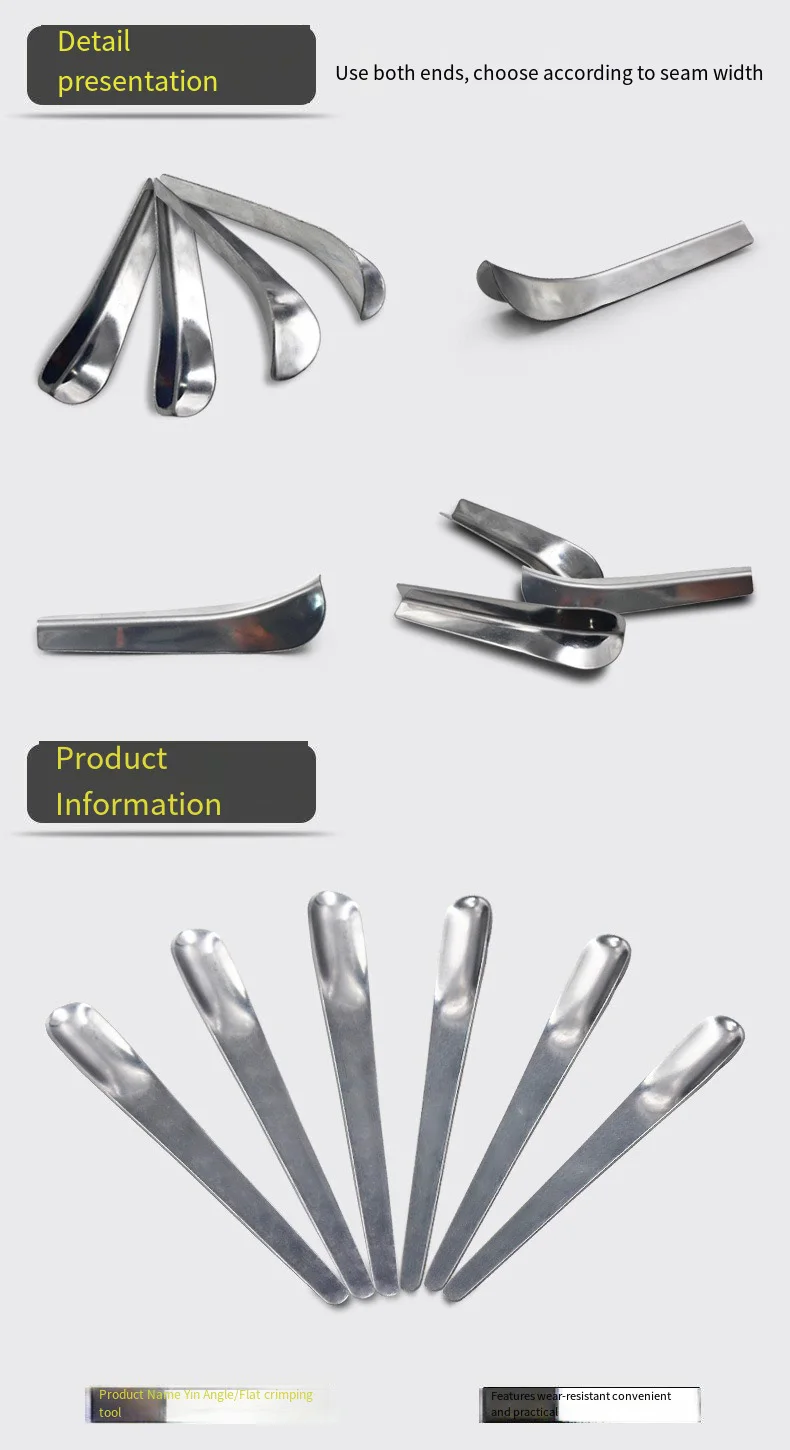 1 Pair Steel Wall Putty Knife Scraper Ceramic Tile Beauty Seam Agent Yin Yang Corner Shovel Remover Pressure Seamer Hand Tool