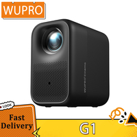 WUPRO G1 Projector, Certified Google TV & Netflix, 320 ISO Lumens, Native 1080P, 4K Supported, Auto Focus & Auto Keystone