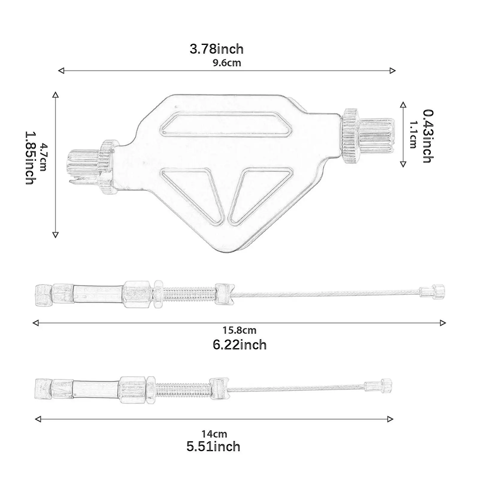 Motorcycle Clutch Lever Universal Fit Sturdy Aluminum Alloy Repair Accessory for Fast Installation