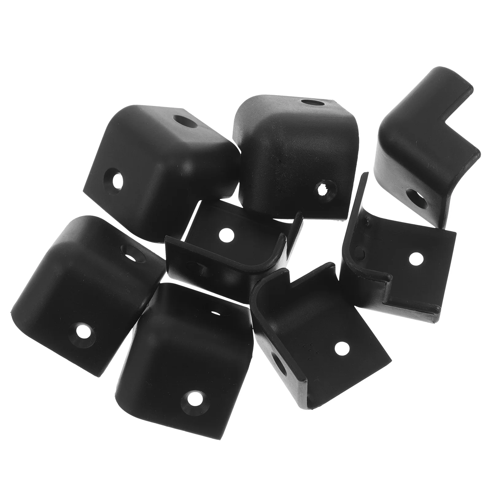 8 Pcs Guitar Speaker Corner Protectors Speakers Protects Corners Black Plastic Child