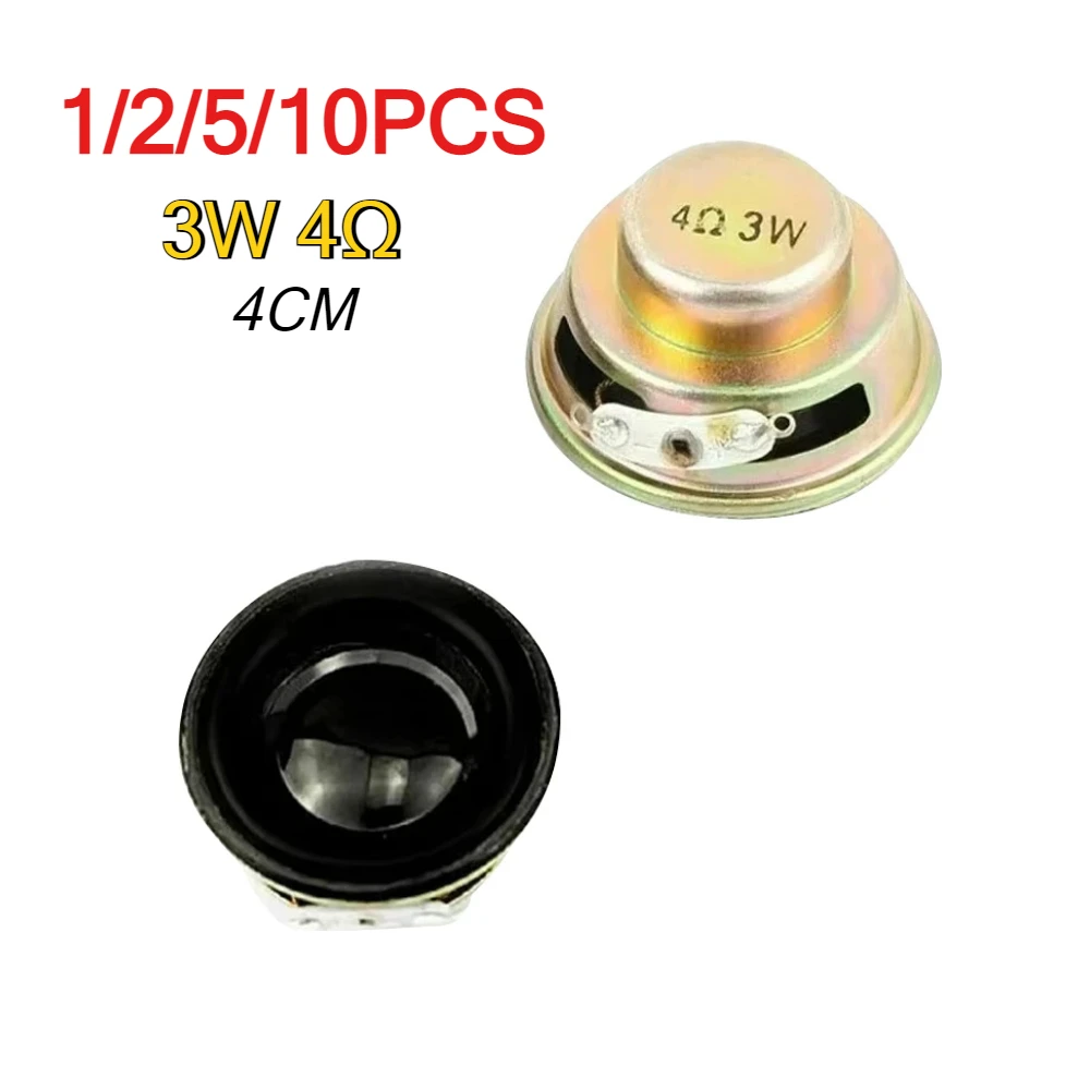 1-10pcs Mini Speaker 3W 4R Diameter 4CM Amplifier Horn Loudspeaker Trumpet 3-Watt 4 Ohm 40mm Small Speakers for Arduino Kit