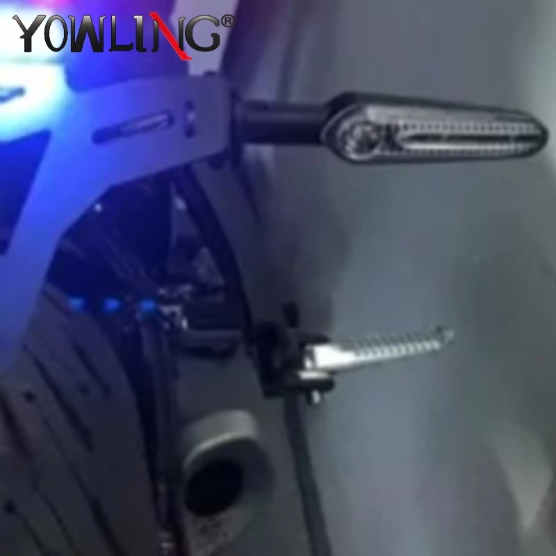 

For Yamaha MT-07 MT07 2013-2022-2023-2024 Rear License Plate Bracket Mount Holder Tail Tidy LED Plate Motorcycle Accessories