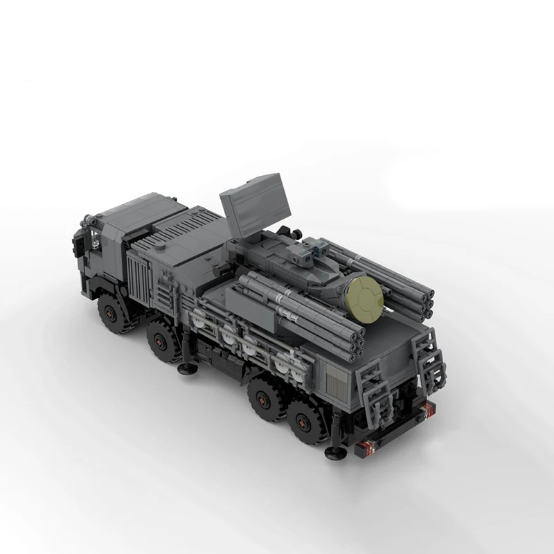 MOC City Military Truck Transport Vehicle System Model Building Block Assembly Track Combat Vehicle Boy Collection Birthday Gift