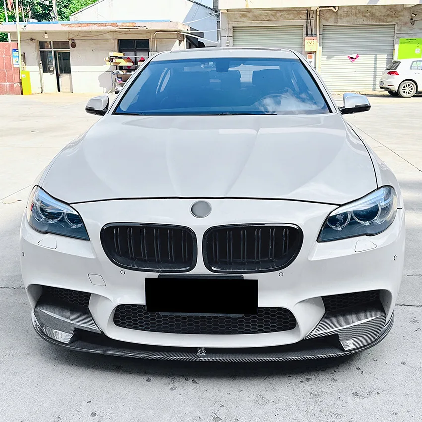 

For BMW 5 Series F10 F11 M5 2011-2017 Front Bumper Lip Spoiler Diffuser Exterior Modification