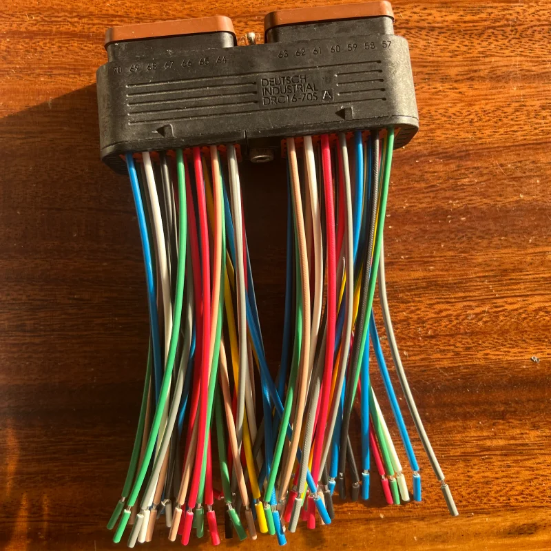 2026 Hot Sale DRC16-70S Wire Harness Socket, Loader, Excavator Wire Harness Connector, Engineering Machinery Wire Harness Parts