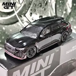 TSM MINI GT #514   RS6 1:64  crock Travel ABT modified simulation alloy car model