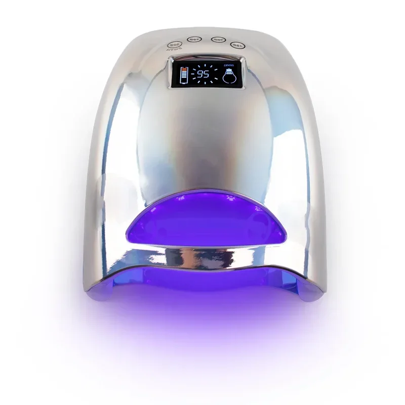 2023 private label pro cure wireless dual light rechargeable cordless sun UV LED gel dryer nail lamp forsalon manicure