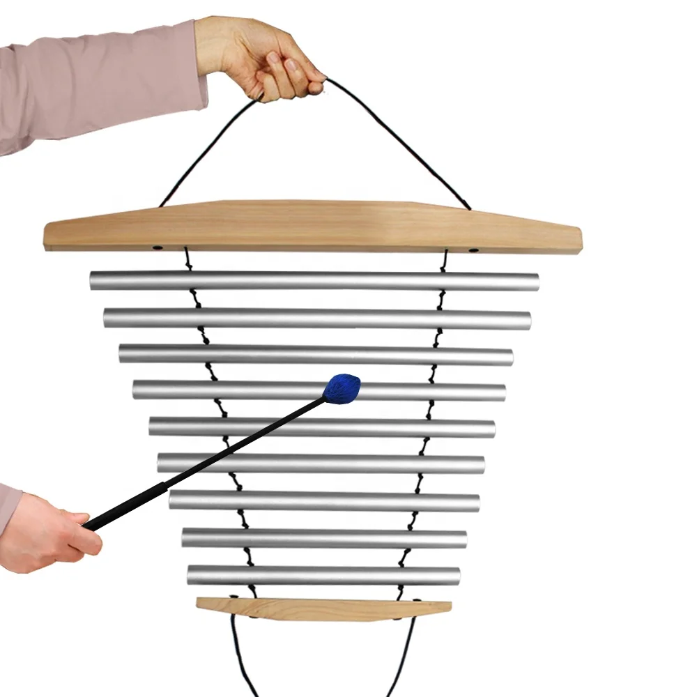 

Chimes for Sound Bath,meditation,yoga Class, Energy Refresh With Mallet and Bag