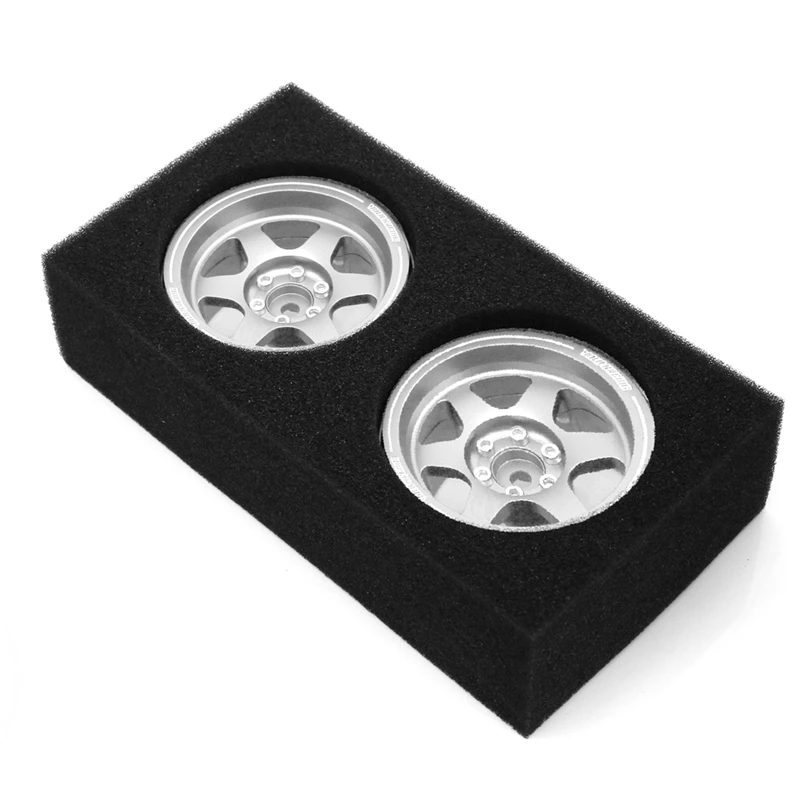 4 Stuks Metalen 2.2 Inch Beadlock Velgen Hub Voor 1/10 1/8 CROSSRC SXC10 TRX4 RC Auto Upgrade Onderdelen