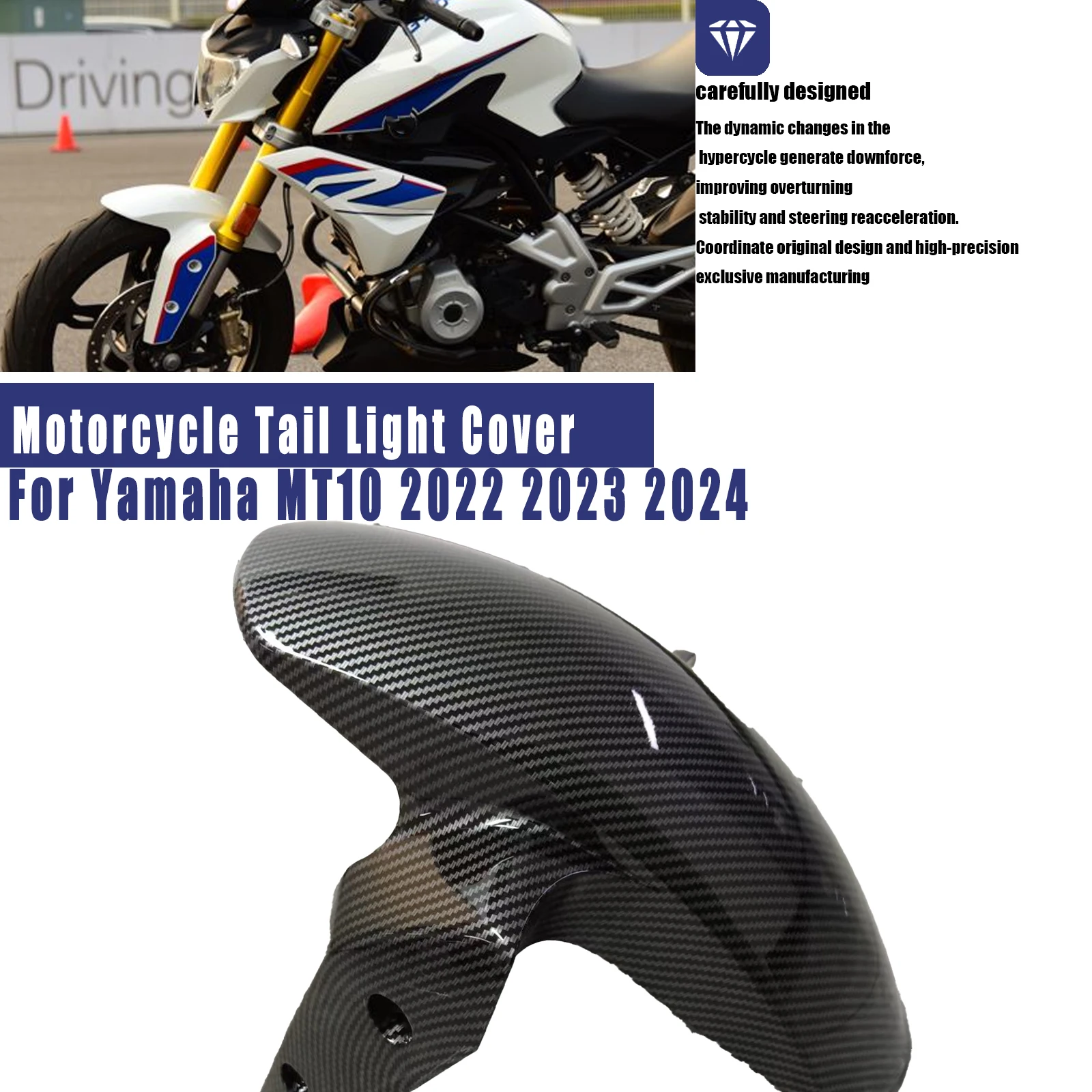 

Motorcycle Accessories Front Wheel Fender Mudguard Splash Guard Fairing High-Qualit For BMW G310R G 310 R G 310R 2016-2022