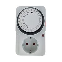 24 Hour Cyclic Timer Switch Kitchen Timer Outlet Loop Universal Timing Socket Mechanical Timer 230VAC 3500W 16A UK EU CN US Plug
