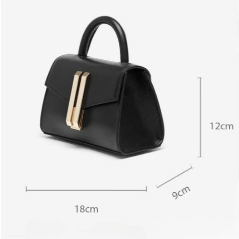 

2026 New Retro Leisure Fashion Women's Doctor Bag Lightweight and Niche Texture Handbag Cross Shoulder Commuter Bag