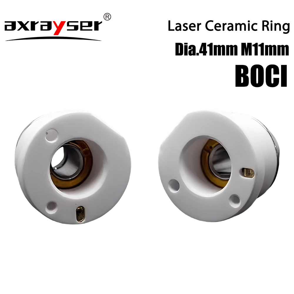 BOCI – corps en céramique Laser Original Dia.41mm M11, anneau de support de buse pour tête de découpe Laser Boci haute puissance BLT420 BLT641