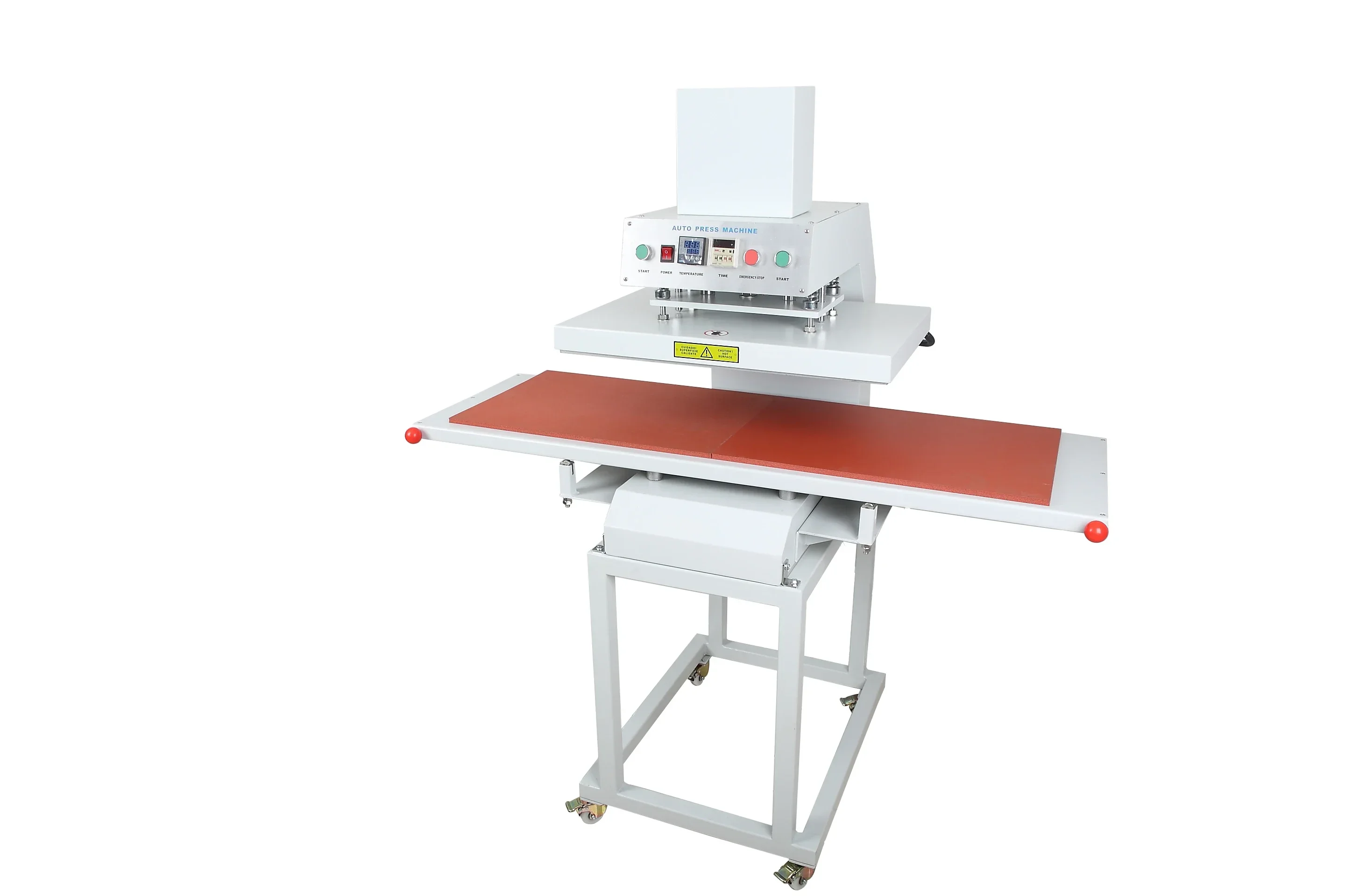 40x60 Double Station Pneumatic Heat Press Transfer mahine for t-shirt