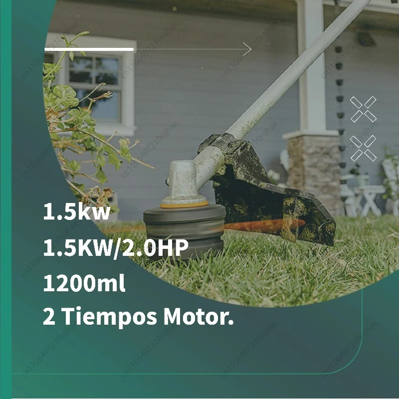 

China 52cc Petrol Brush 2-stroke Ga Soline Grass Cutter Good Quality Lawn Mower