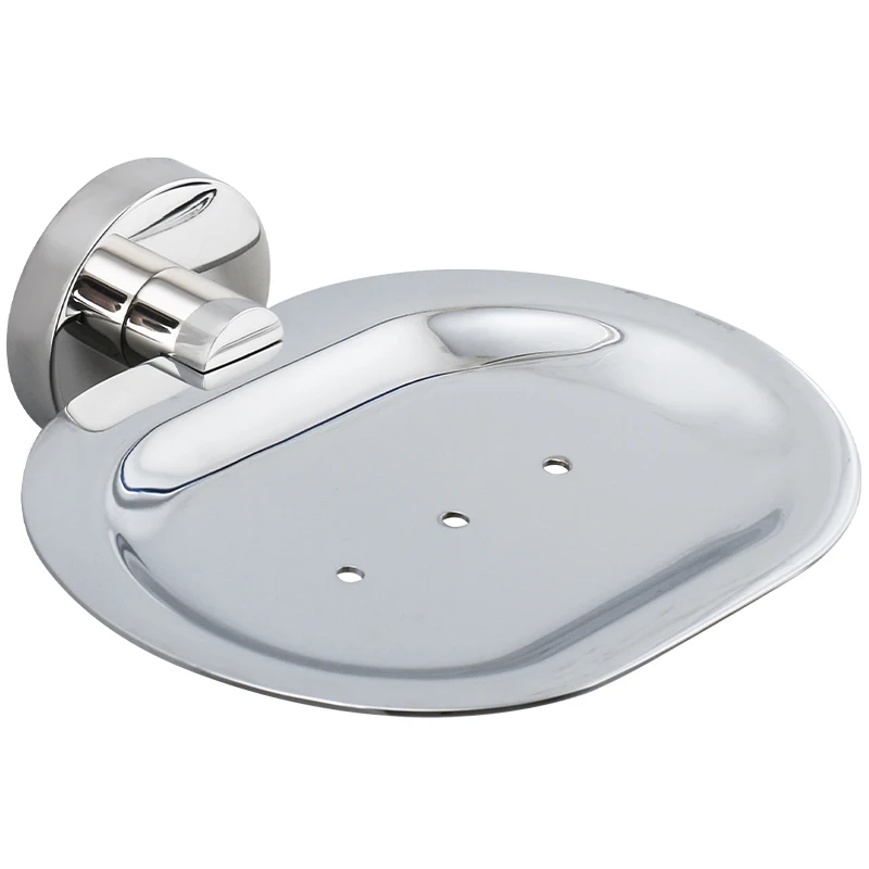 Brushed Gold 304 Stainless Steel Soap Rack Wall Mounted Metal Dish Holder Bathroom Accessories Chrome Black Rose Gold